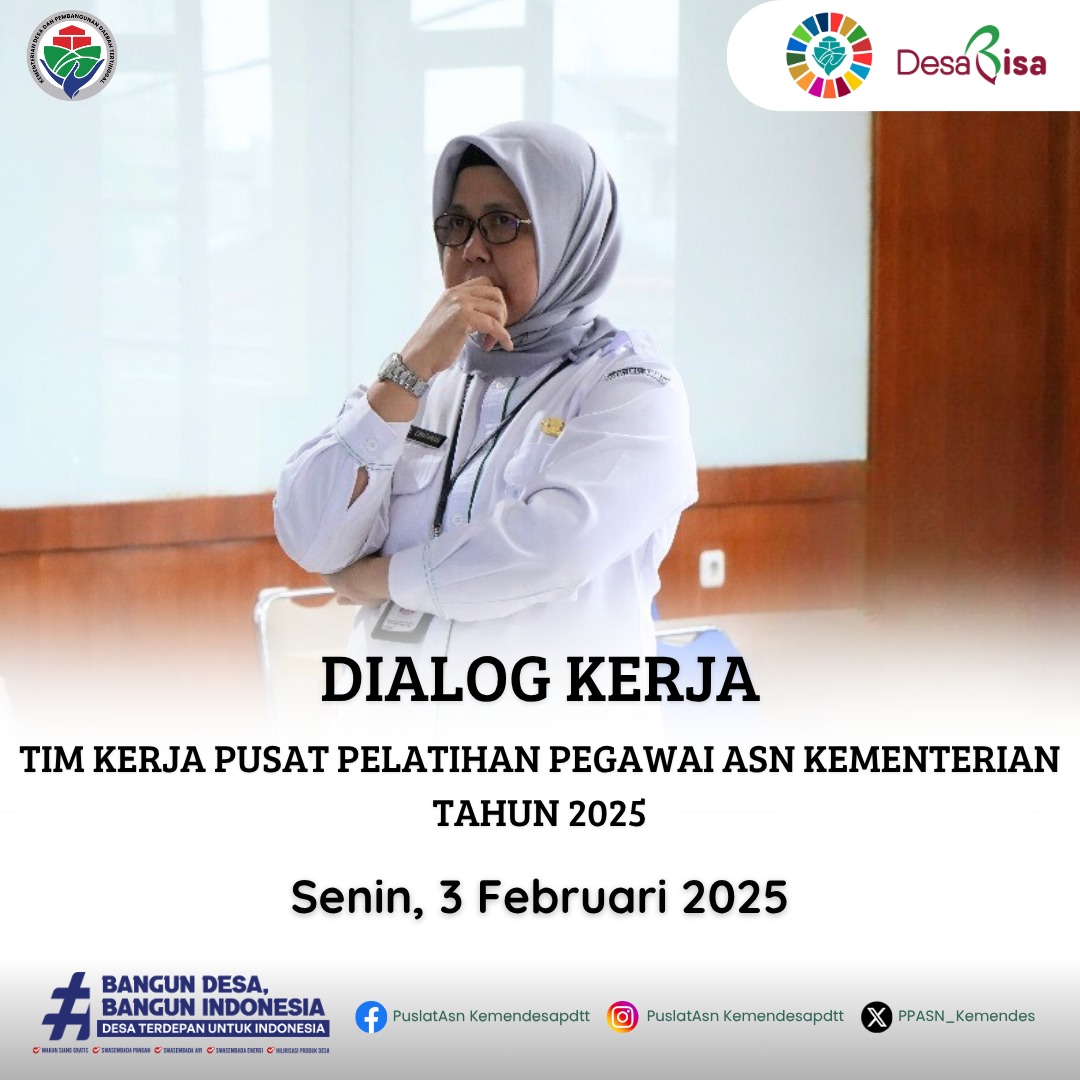 Dialog Kerja Tim Kerja Pusat P...